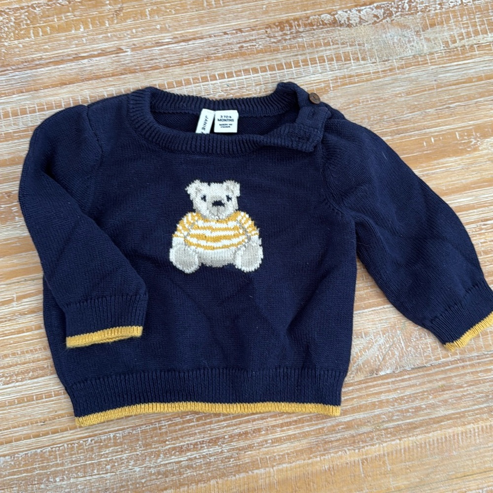 Janie and jack 3-6mo sweater 
Never worn